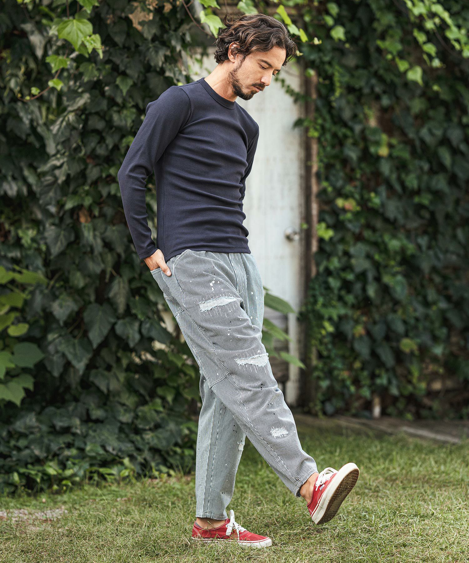 パンツ PMAL-PTPP01 GOOPiMADE - “MRZ-01“ SOFTBOX Axis Track Pants - “ SHINKIROU1.0