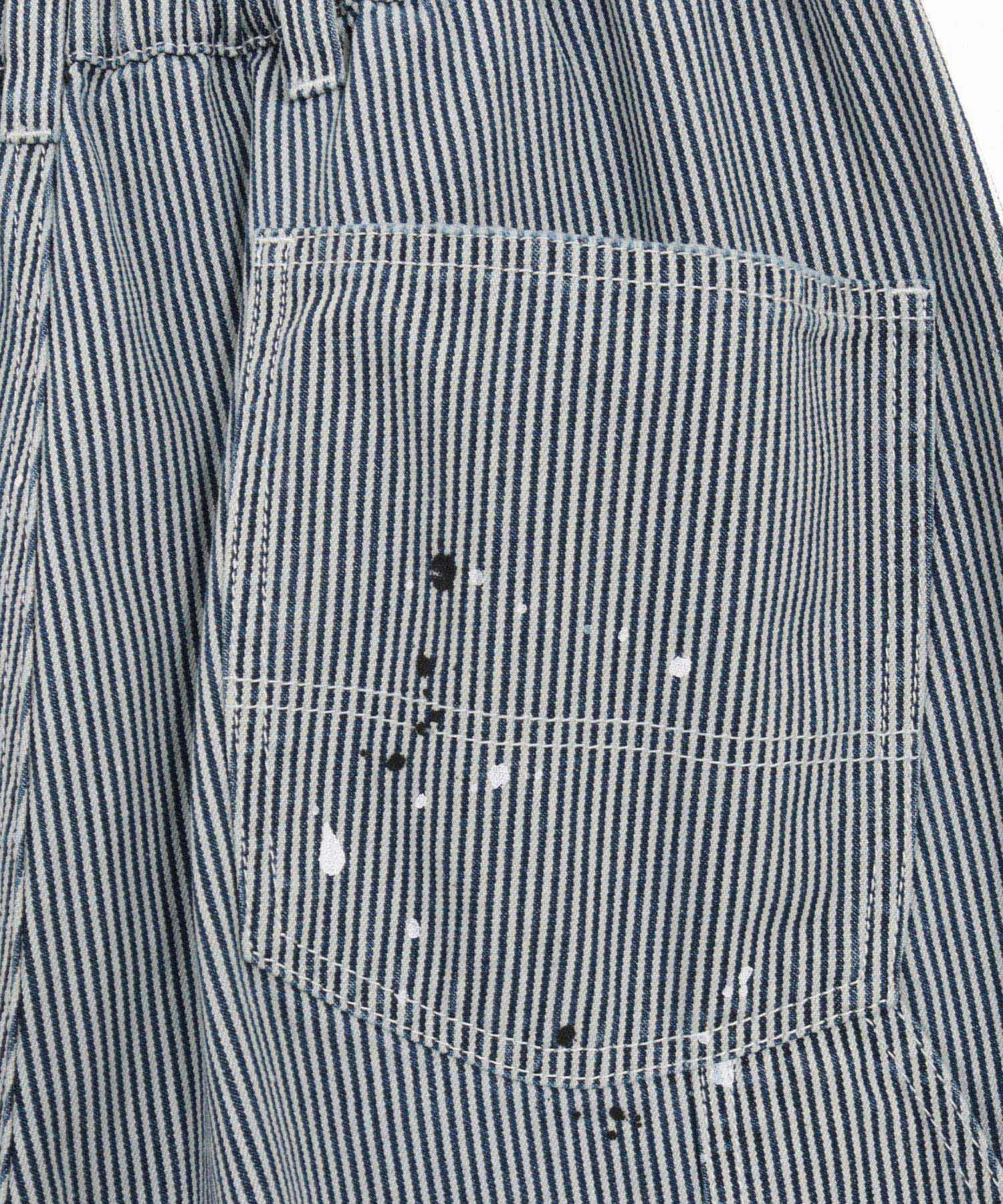 30%OFF【CAMBIO(カンビオ)】Hickory Denim Painter Pants ペインター