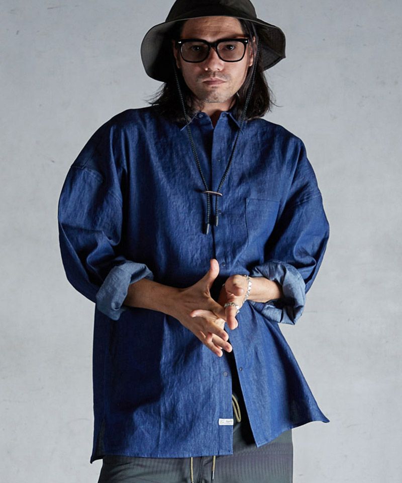 EGO TRIPPING(エゴトリッピング)】BEACH SHIRTS ビーチシャツ(616056
