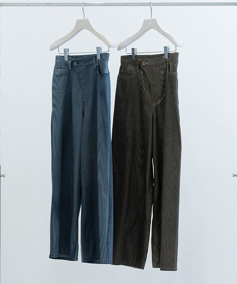 30%OFF【HATRA(ハトラ)】Mirage Bleach Denim デニムパンツ(BT05-25ss