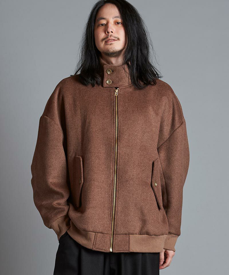 島*ム様 no id.ノーアイディー ラムバフィングトラックジャージBLZ　ラム 30%OFF【NO ID.(ノーアイディー)】BIG-ﾄﾗｯｸｼﾞｬｹｯﾄ(855006-881B