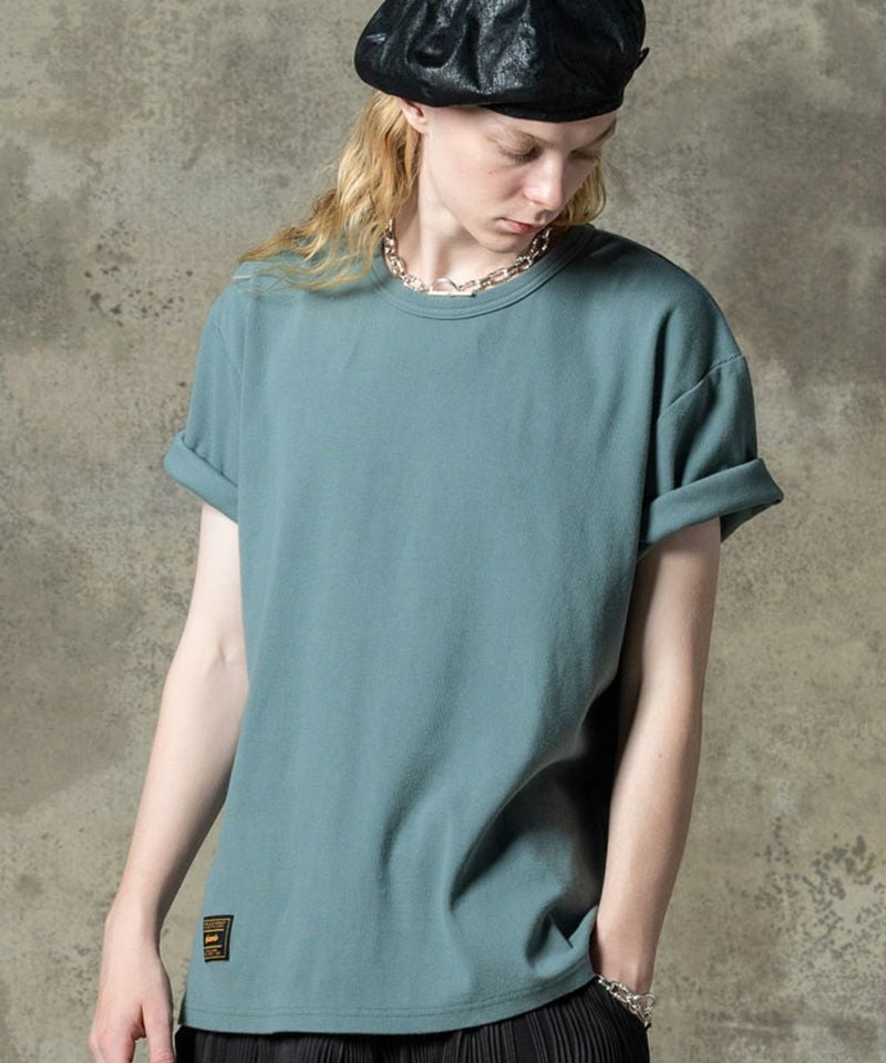 glamb(グラム)】Spandex Simple T-Shirt スパンデックスシンプルT