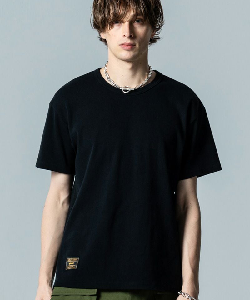 glamb(グラム)】Spandex Simple T-Shirt スパンデックスシンプルT