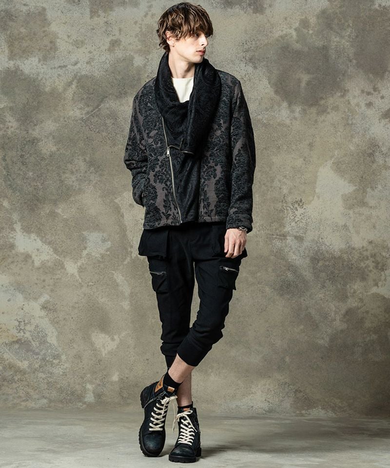 glamb(グラム)】Oiled Denim Boots オイルドデニムブーツ(GB0125-AC03