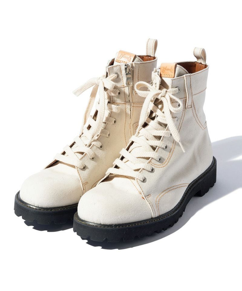 glamb(グラム)】Oiled Denim Boots オイルドデニムブーツ(GB0125-AC03