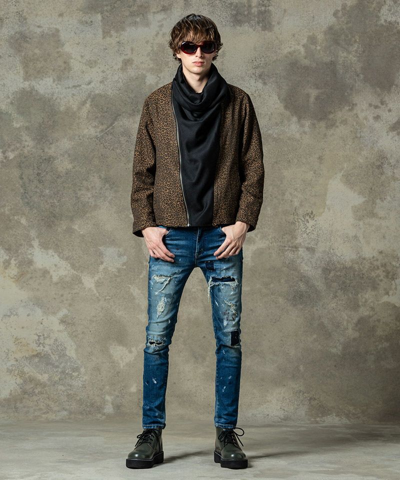 glamb(グラム)】Heavy Remake Stretch Denim ヘヴィリメイクストレッチ