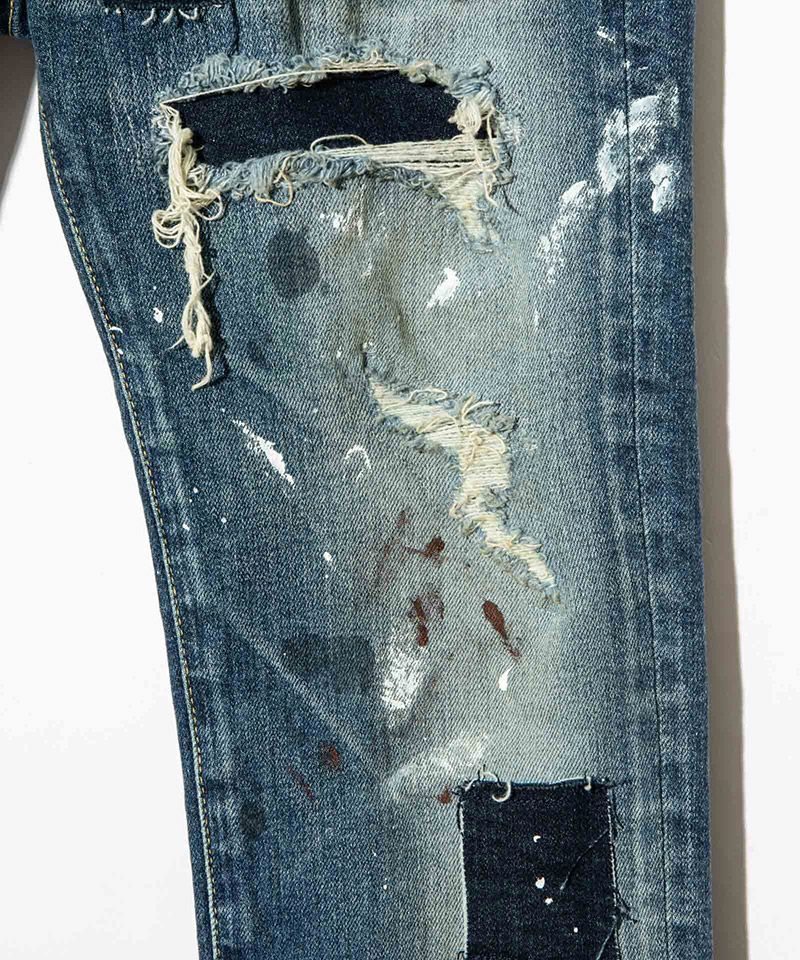glamb(グラム)】Heavy Remake Stretch Denim ヘヴィリメイクストレッチ