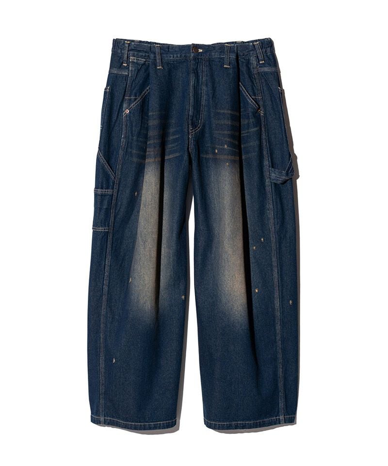glamb(グラム)】Red Dirt Work Denim レッドダートワークデニムパンツ