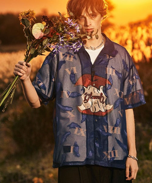 glamb(グラム)】Glitter Eaten Apple T-shirt グリッターイートゥン 