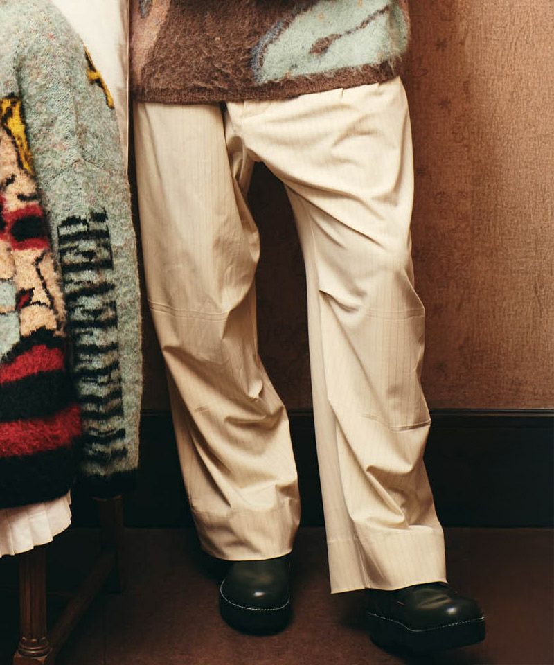 glamb(グラム)】STUNN Baggy Slacks スタンバギースラックス パンツ