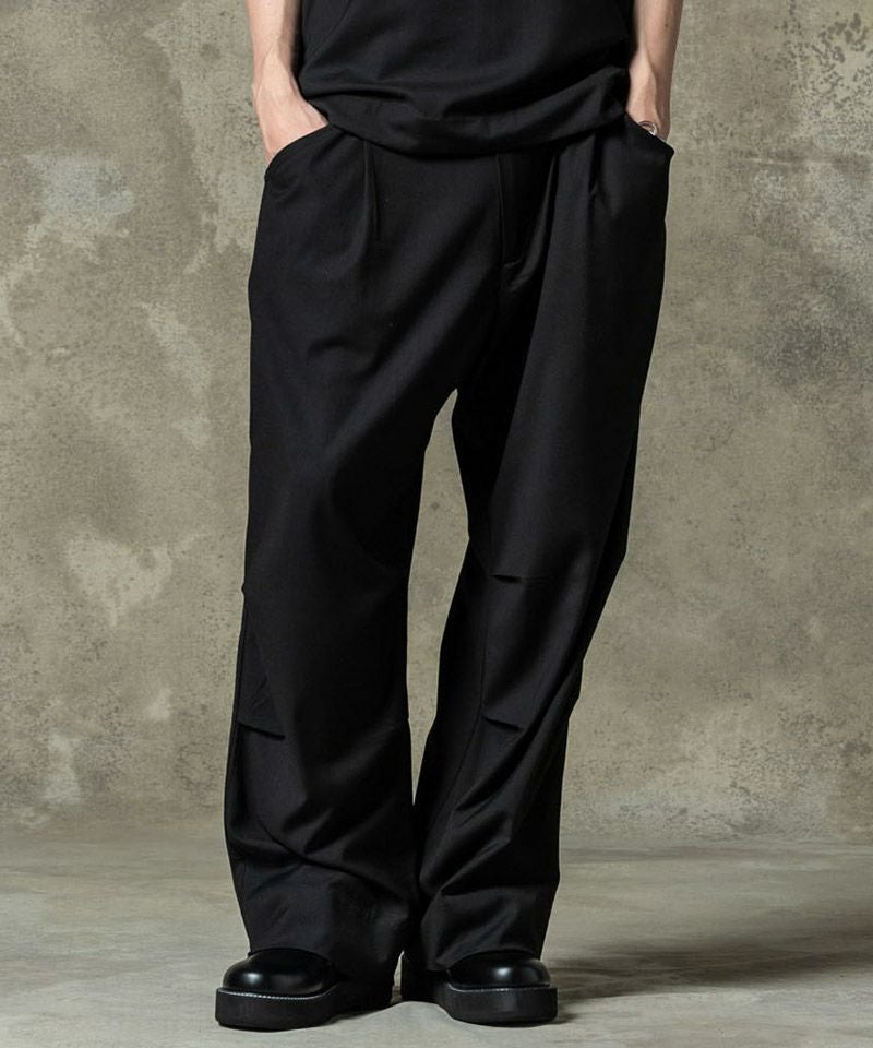 glamb(グラム)】STUNN Baggy Slacks スタンバギースラックス パンツ