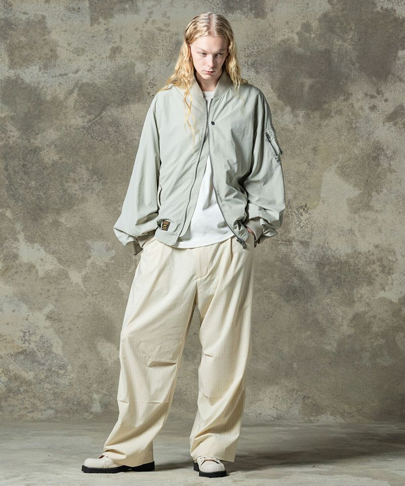 glamb(グラム)】STUNN Baggy Slacks スタンバギースラックス パンツ