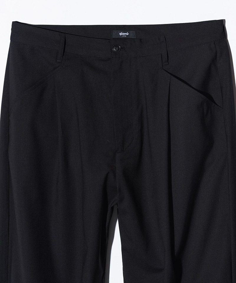 30%OFF【glamb(グラム)】STUNN Baggy Slacks スタンバギースラックス