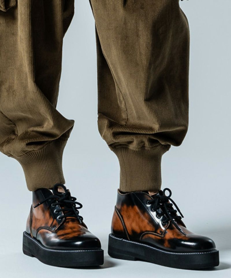 glamb(グラム)】Four Holes Chukka Boots フォーホールチャッカブーツ