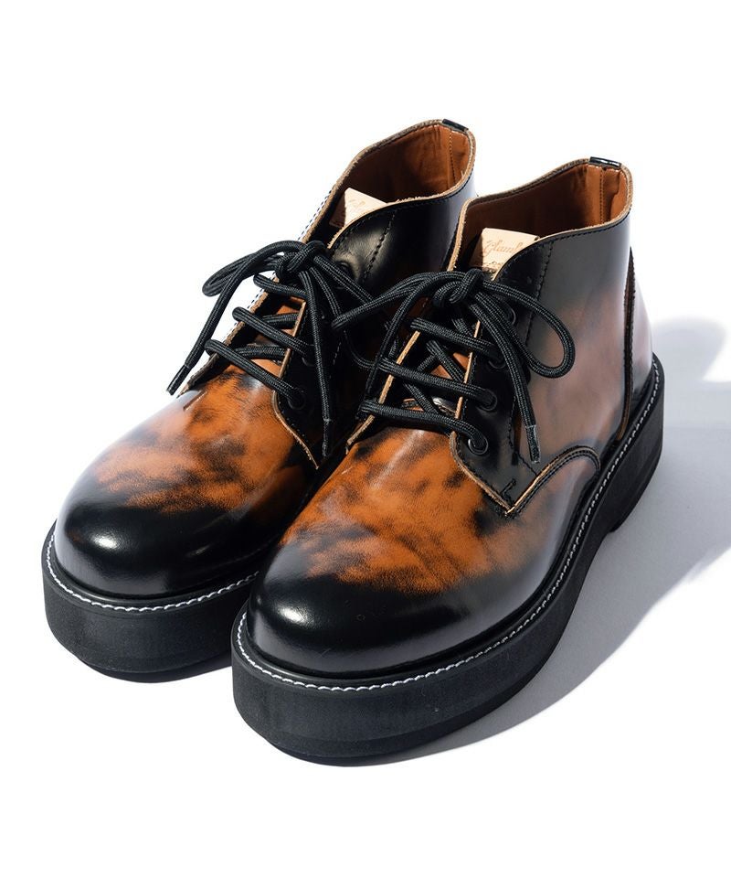glamb(グラム)】Four Holes Chukka Boots フォーホールチャッカブーツ