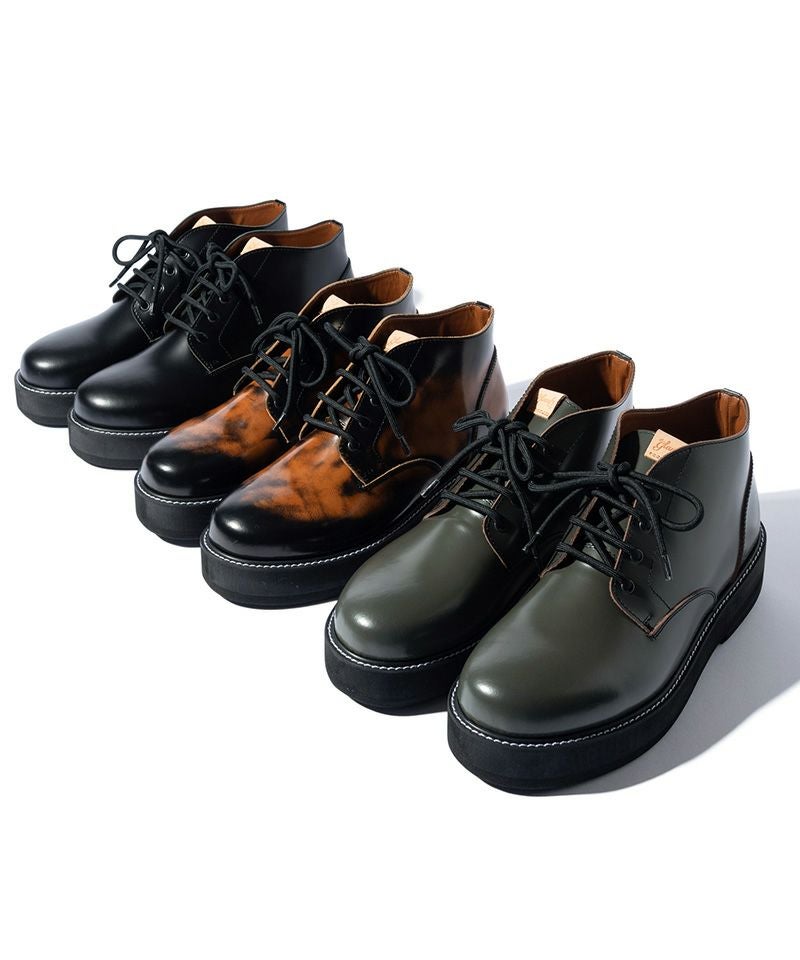 glamb(グラム)】Four Holes Chukka Boots フォーホールチャッカブーツ