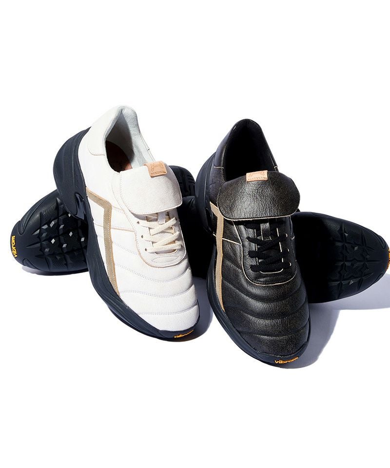 20%OFF【glamb(グラム)】Crack Leather Sneakers クラックレザー 