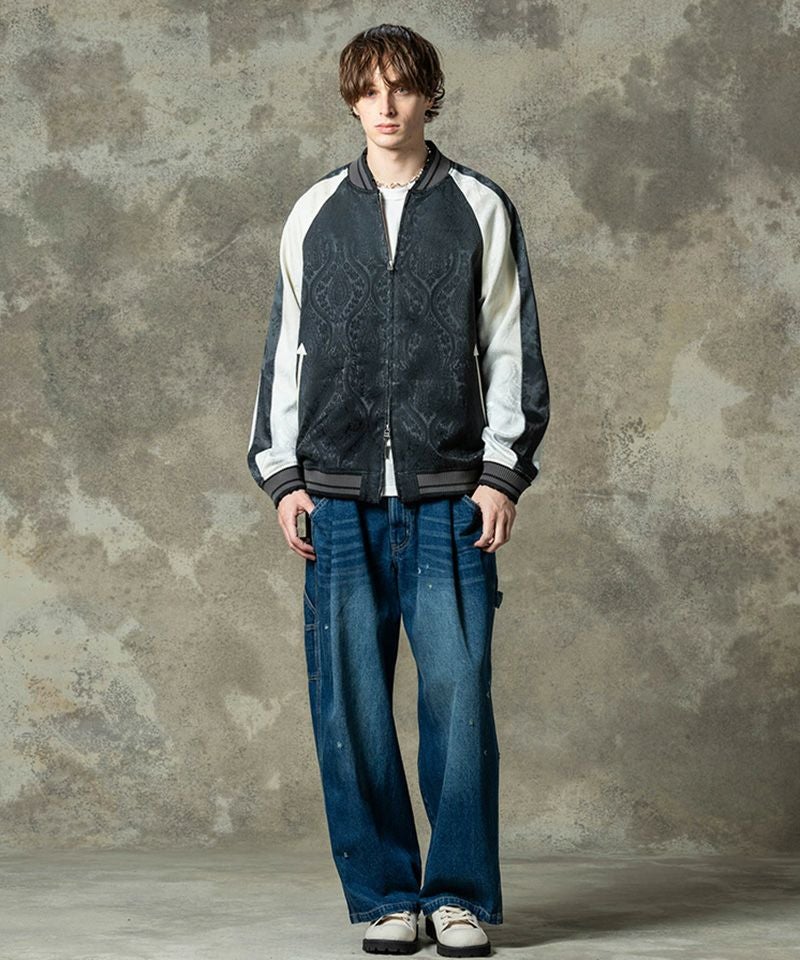 glamb(グラム)】Aging Paisley Ska Jumper エイジングペイズリースカ glamb(グラム)】Aging Paisley Ska Jumper エイジングペイズリースカ