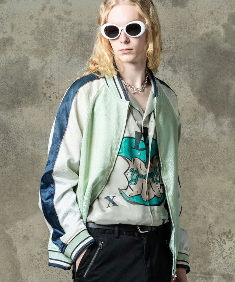 glamb(グラム)】Aging Paisley Ska Jumper エイジングペイズリースカ glamb(グラム)】Aging Paisley Ska Jumper エイジングペイズリースカ