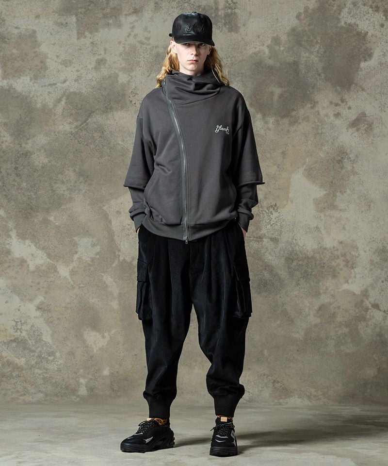 glamb(グラム)】Corduroy Deformed Pants コーデュロイディフォーム