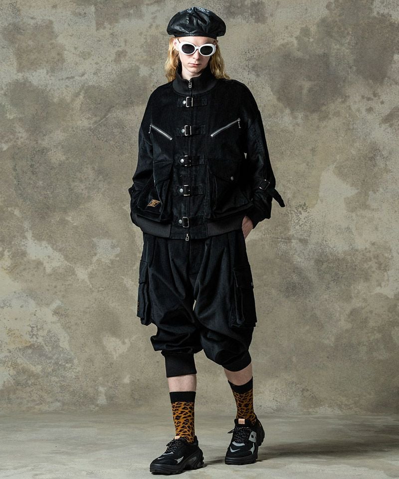 glamb(グラム)】Corduroy Deformed Pants コーデュロイディフォーム