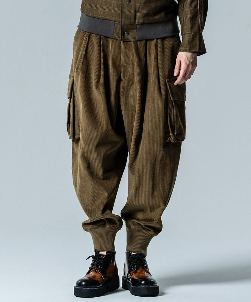 glamb(グラム)】Corduroy Deformed Pants コーデュロイディフォーム