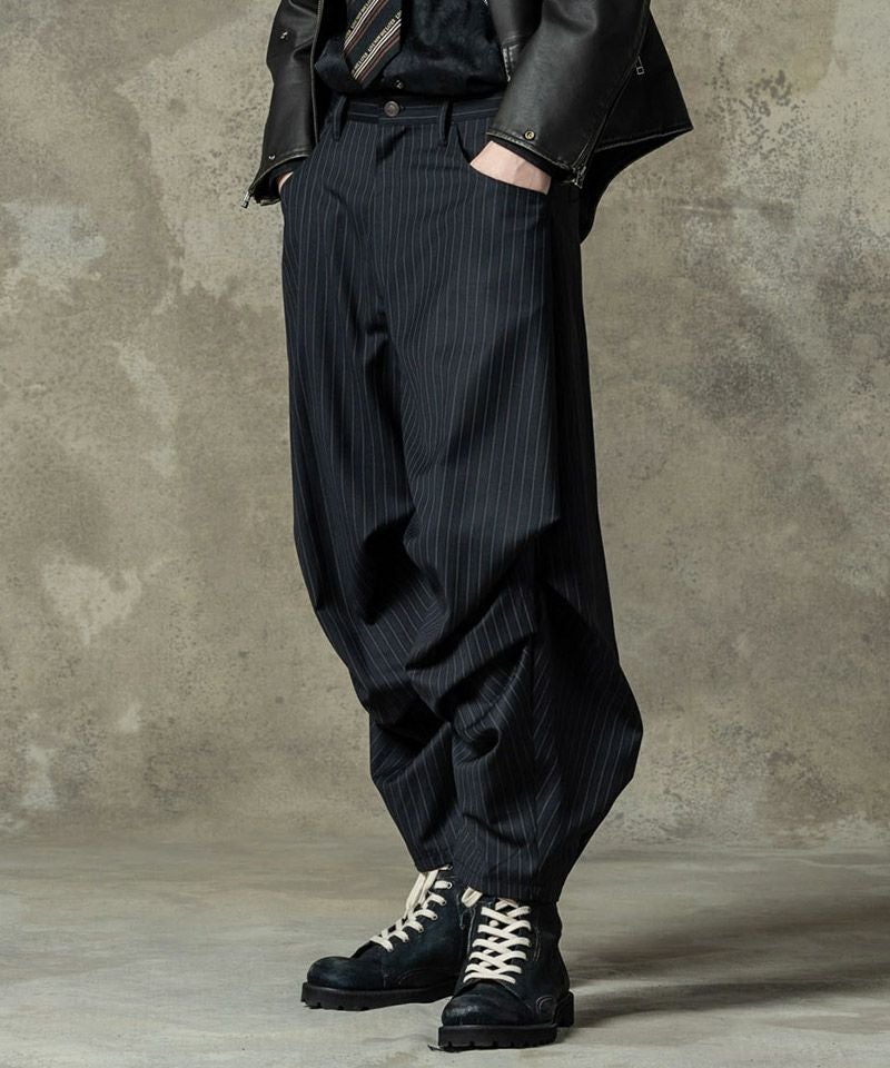glamb(グラム)】Irregular Tuck Wide Slacks ファイブタックワイド glamb(グラム)】Irregular Tuck Wide Slacks ファイブタックワイド