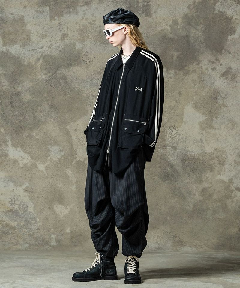 glamb(グラム)】Irregular Tuck Wide Slacks ファイブタックワイド glamb(グラム)】Irregular Tuck Wide Slacks ファイブタックワイド