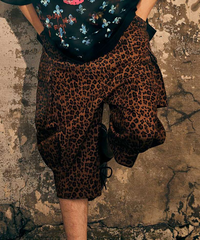 glamb(グラム)】Cropped Sarrouel Cargo Pants クロップドサルエル