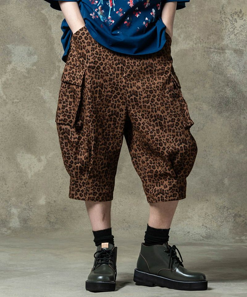 glamb(グラム)】Cropped Sarrouel Cargo Pants クロップドサルエル