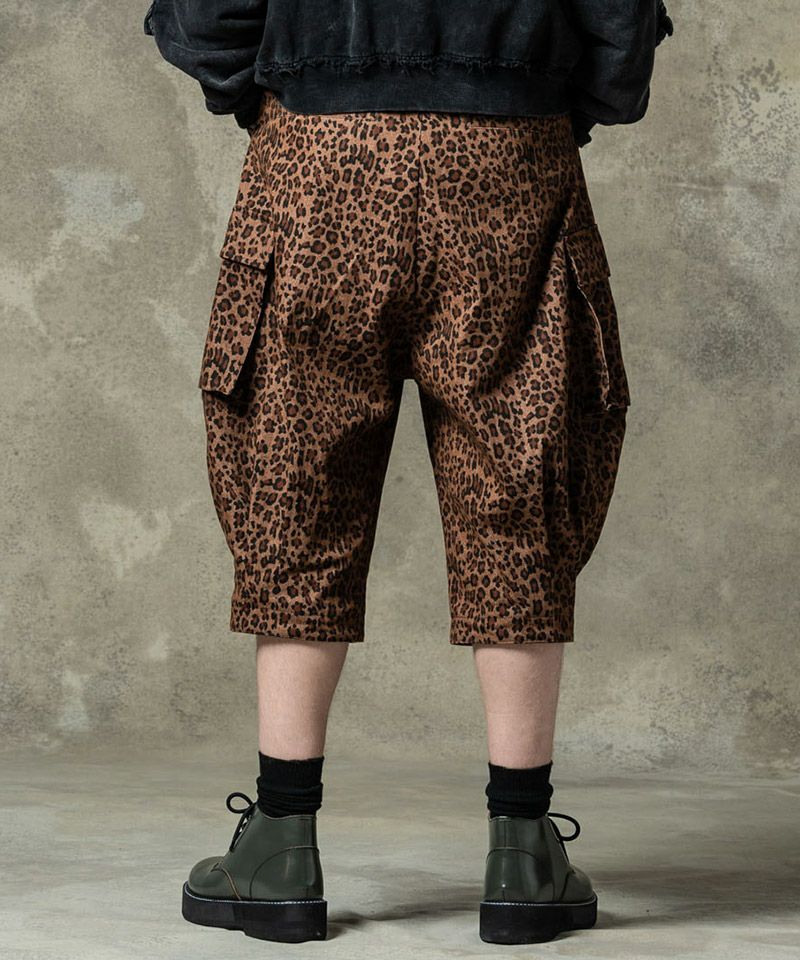 glamb(グラム)】Cropped Sarrouel Cargo Pants クロップドサルエル