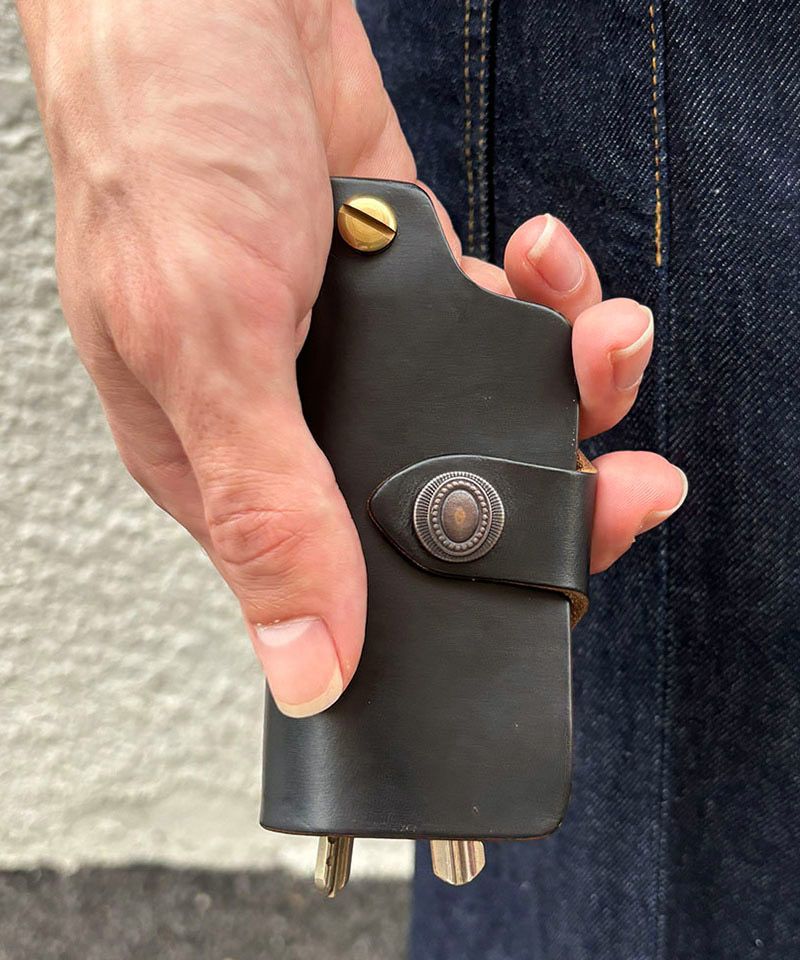 MR.OLIVE E.O.I】HORWEEN CHROMEXCEL LEATHER -KEY CASE キーケース