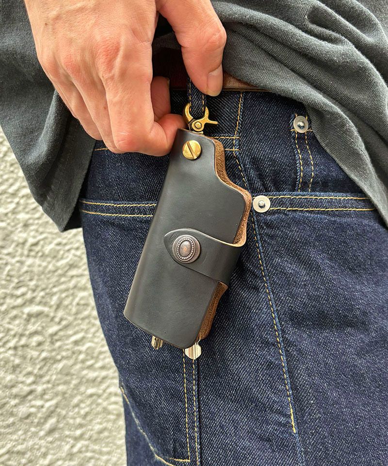 MR.OLIVE E.O.I】HORWEEN CHROMEXCEL LEATHER -KEY CASE キーケース