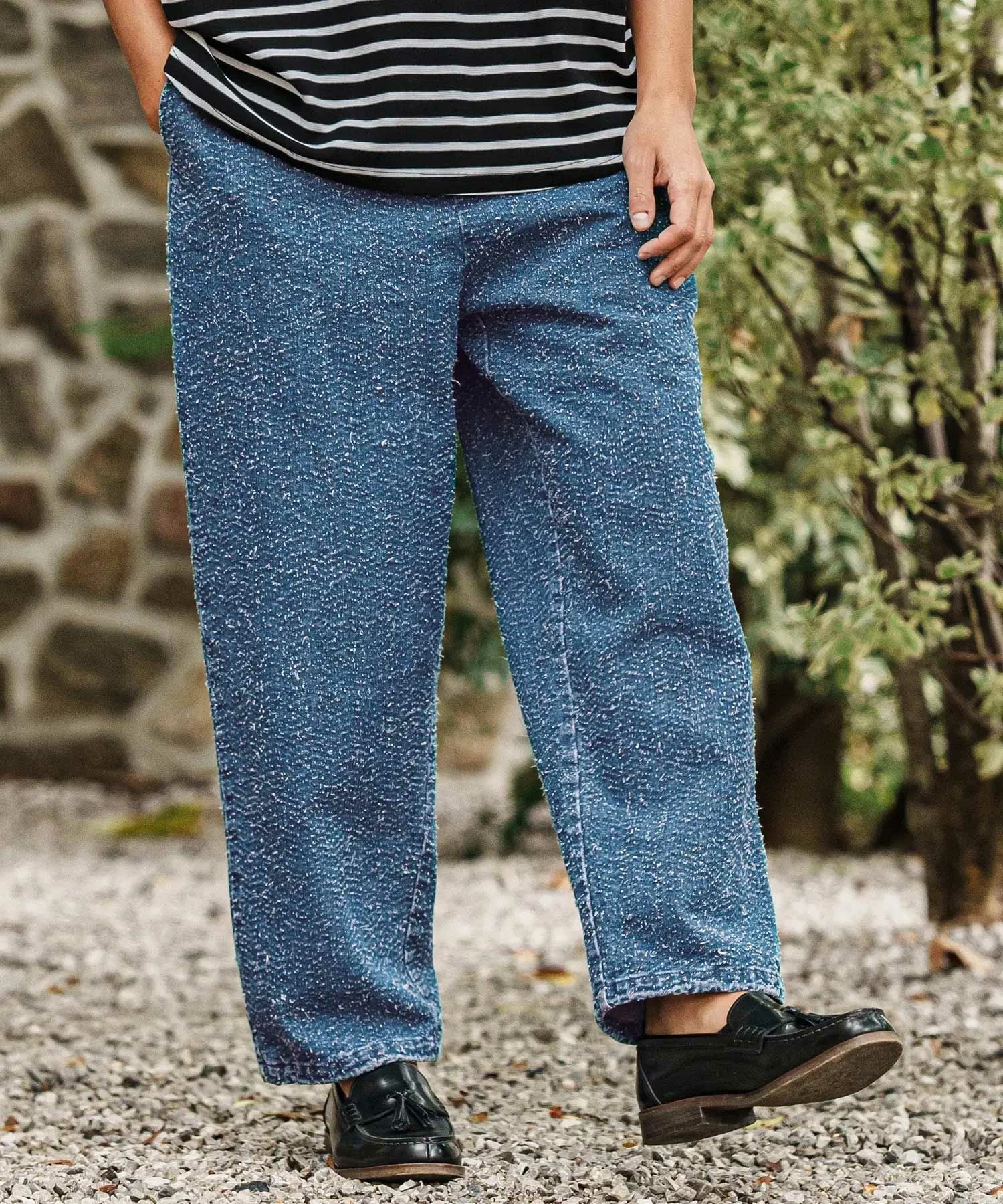 CAMBIO(カンビオ)】Loop Nep Denim Easy Pants デニムパンツ(PF-251