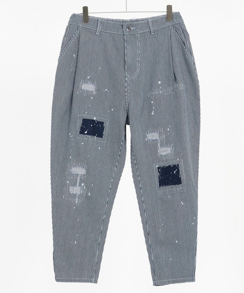30%OFF【CAMBIO(カンビオ)】 Heritage Hickory Stripe Distressed 