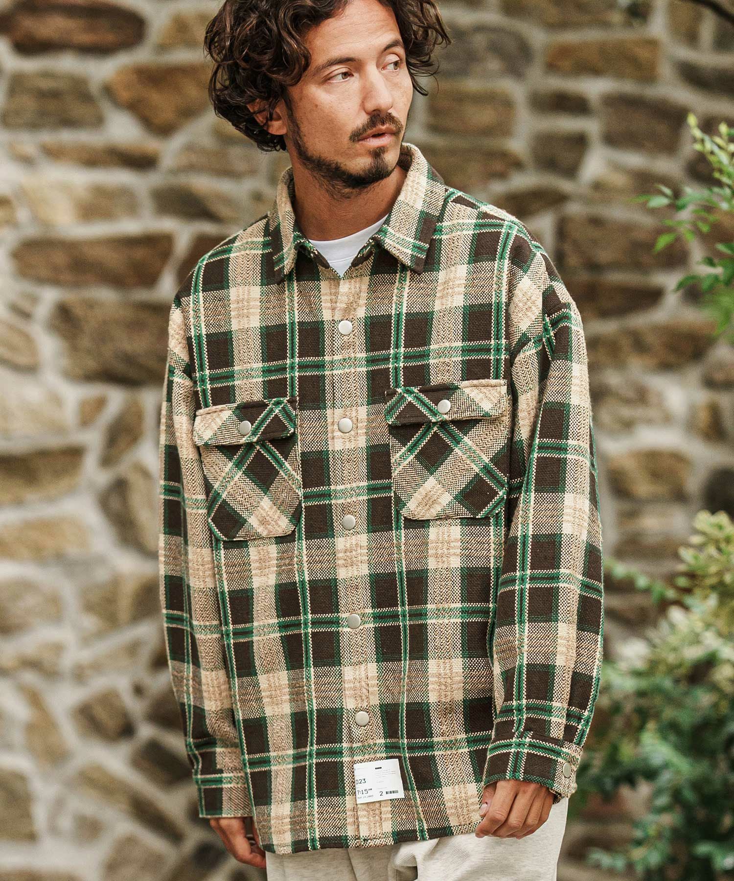 50%OFF【CAMBIO(カンビオ)】Boucle Check CPO Jacket ジャケット(PF