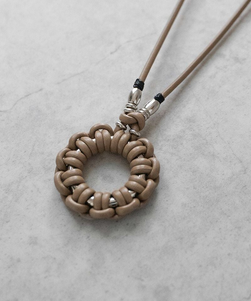 SENTI(センティ)】【予約販売ご注文から1ヶ月後出荷】LEATHER BRAID