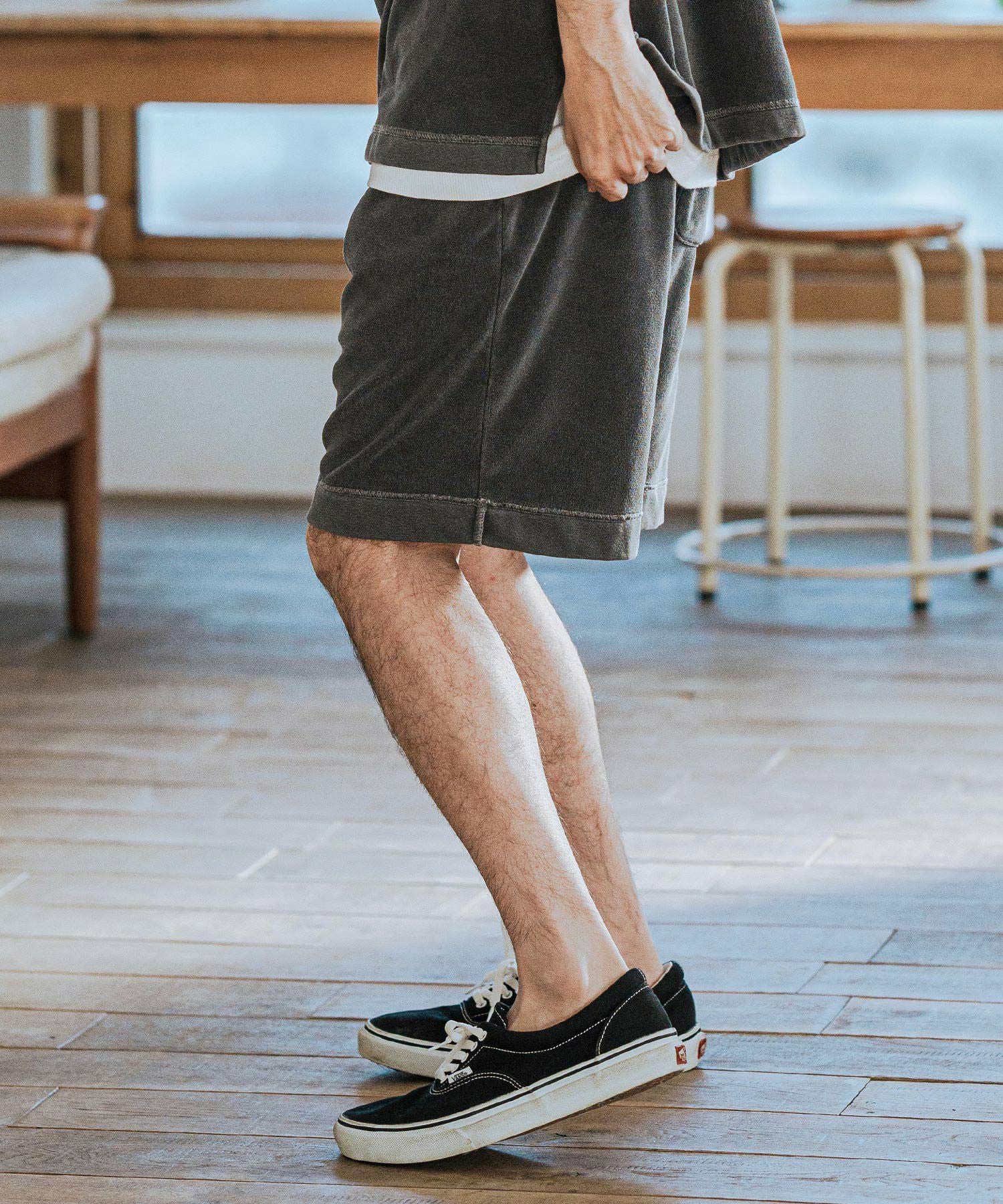 CAMBIO(カンビオ)】Pigment Pile Short Pants パイルショートパンツ