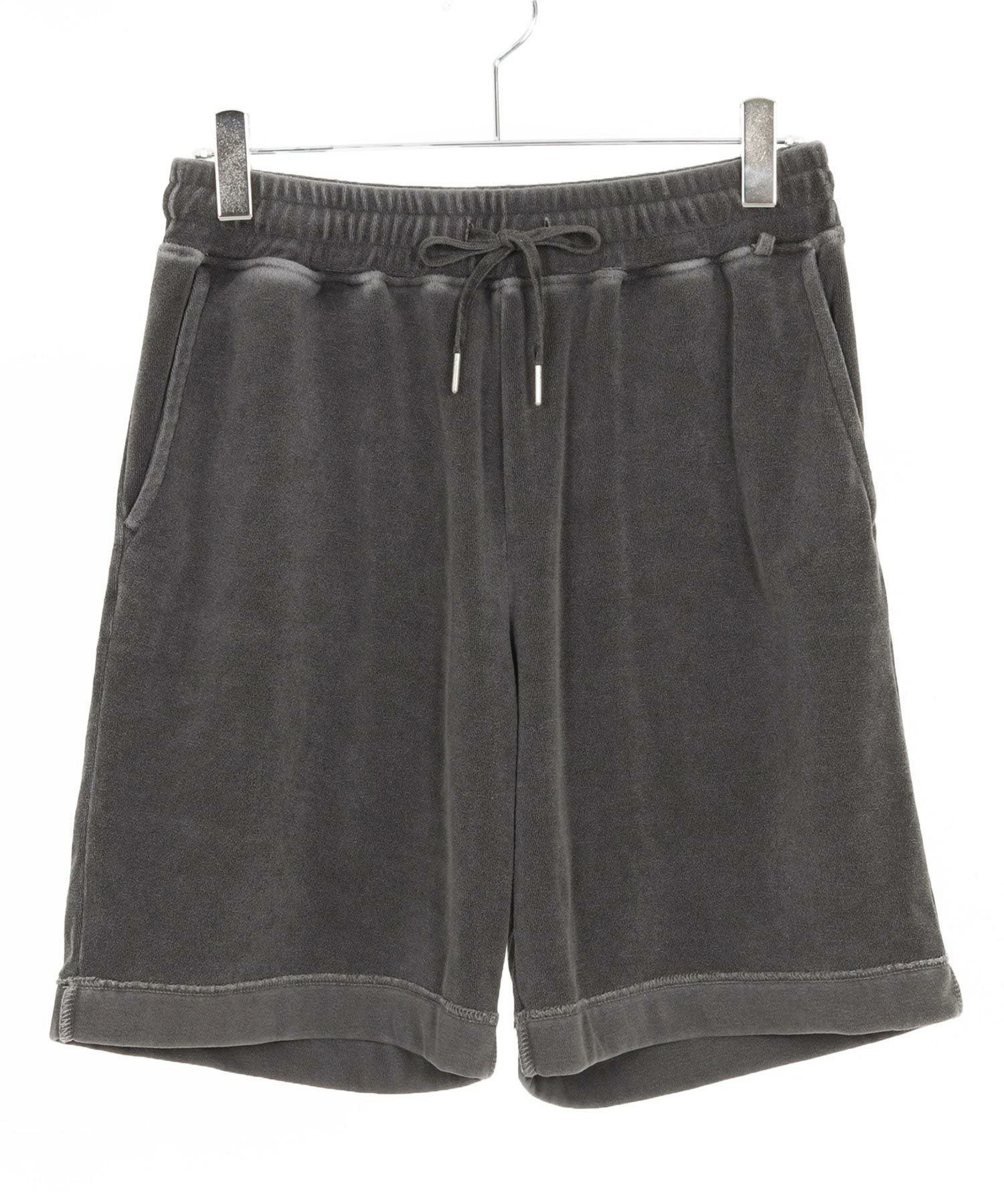CAMBIO(カンビオ)】Pigment Pile Short Pants パイルショートパンツ