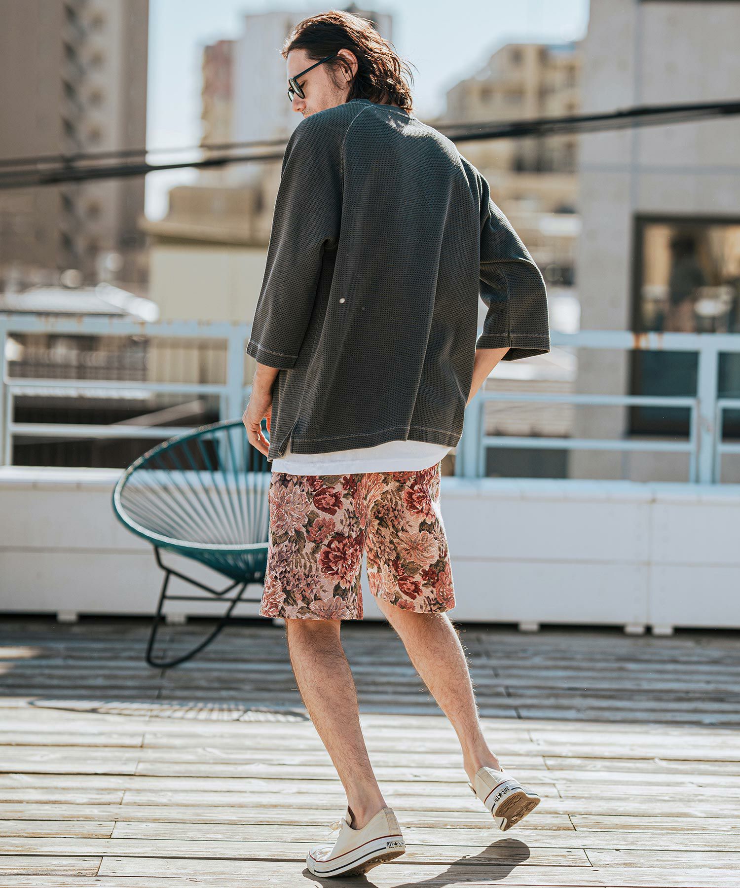 【美品】Gobelin Surrouel Short Pants ショートパンツ CAMBIO(カンビオ)】Botanical Gobelin Short Pants ショートパンツ