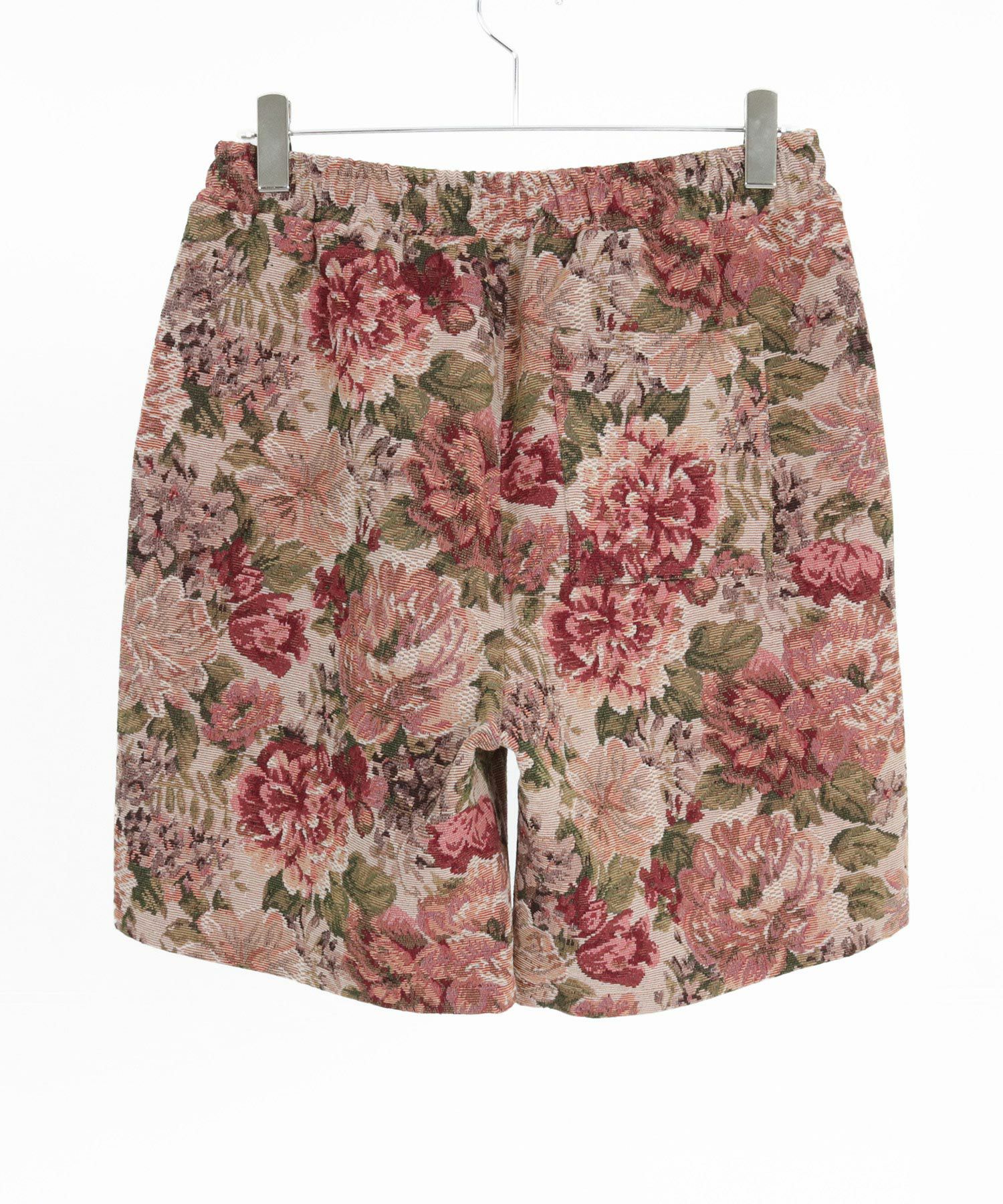 CAMBIO(カンビオ)】Botanical Gobelin Short Pants ショートパンツ