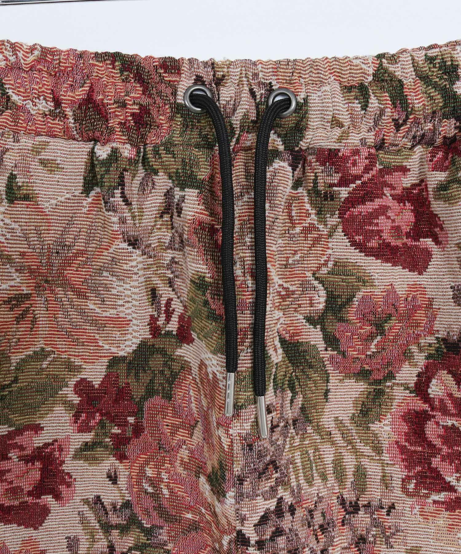 CAMBIO(カンビオ)】Botanical Gobelin Short Pants ショートパンツ