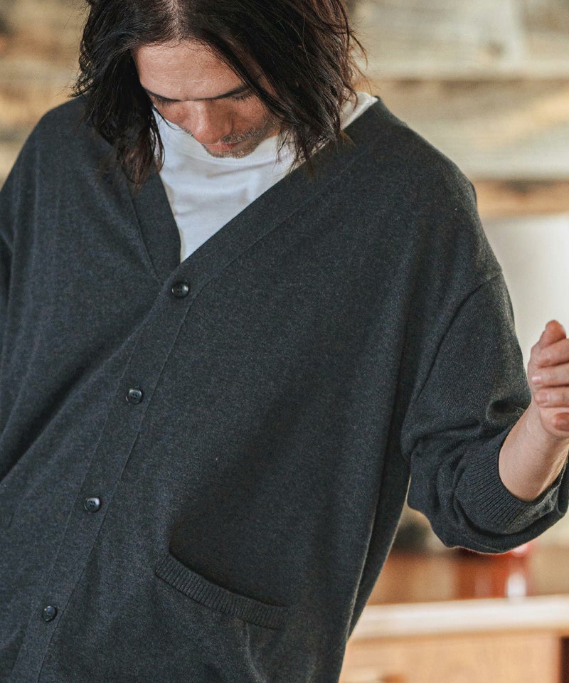 30%OFF【CAMBIO(カンビオ)】High Gauge Cotton Knit 3-4 Sleeve 
