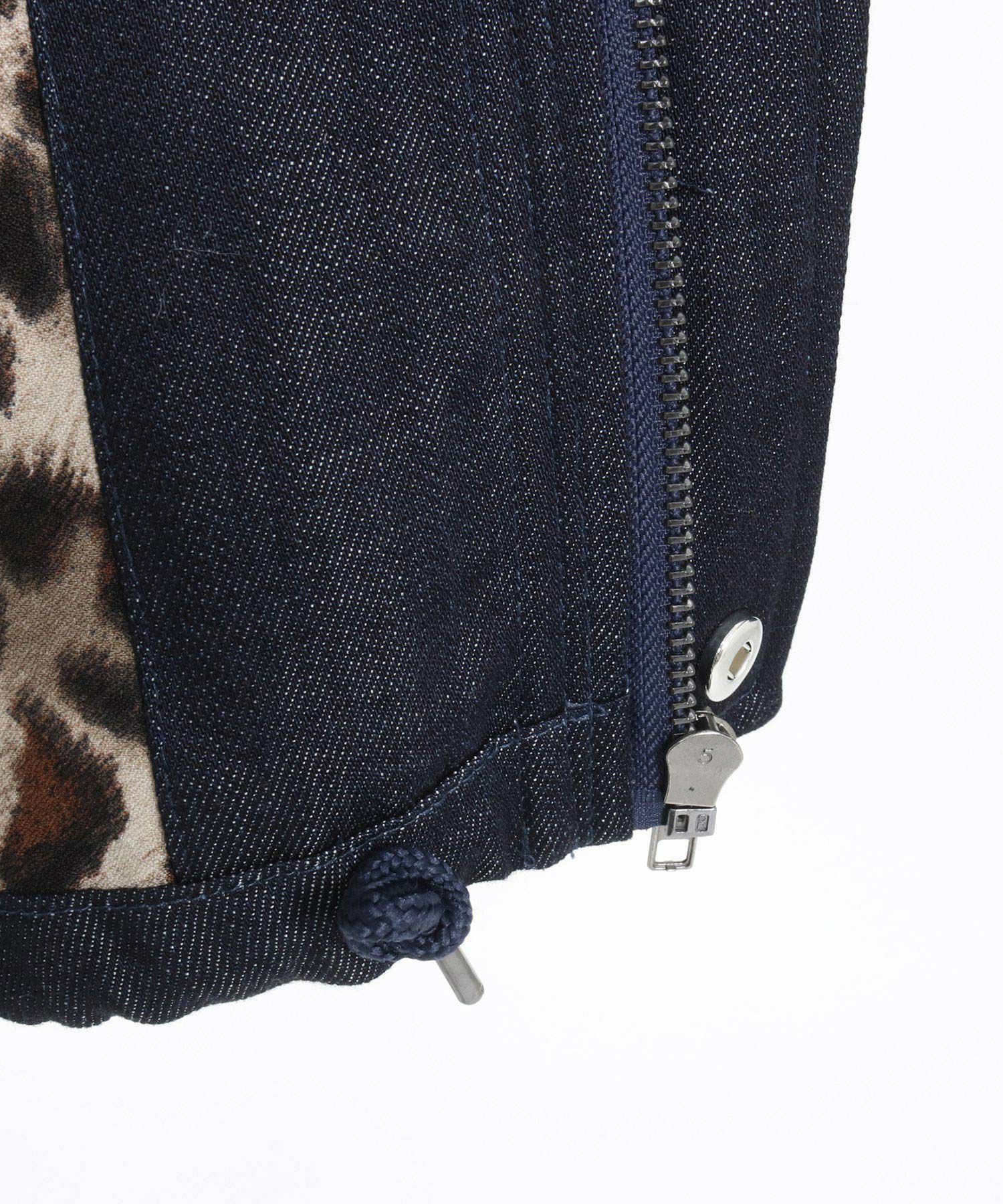 CAMBIO(カンビオ)】Silky Denim Short Mods Jacket ブルゾン(MIU-251
