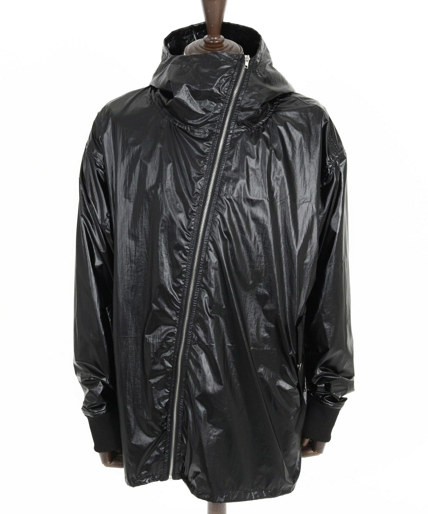 CAMBIO(カンビオ)】Metallic Coating Hooded Blouson ブルゾン(MIU-251