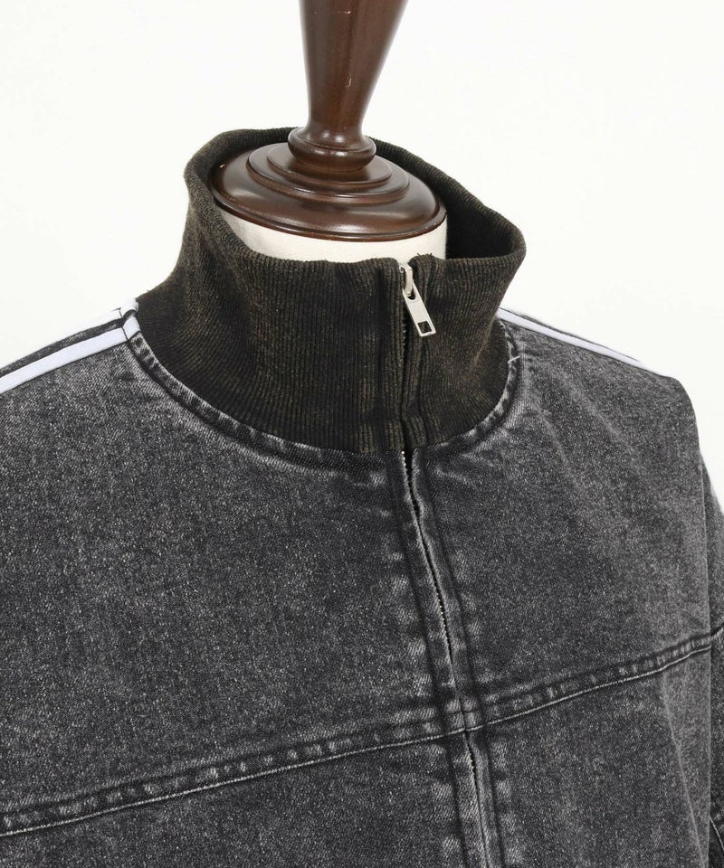 30%OFF【CAMBIO(カンビオ)】Chemical Wash Denim Sleeve Line Jacket 