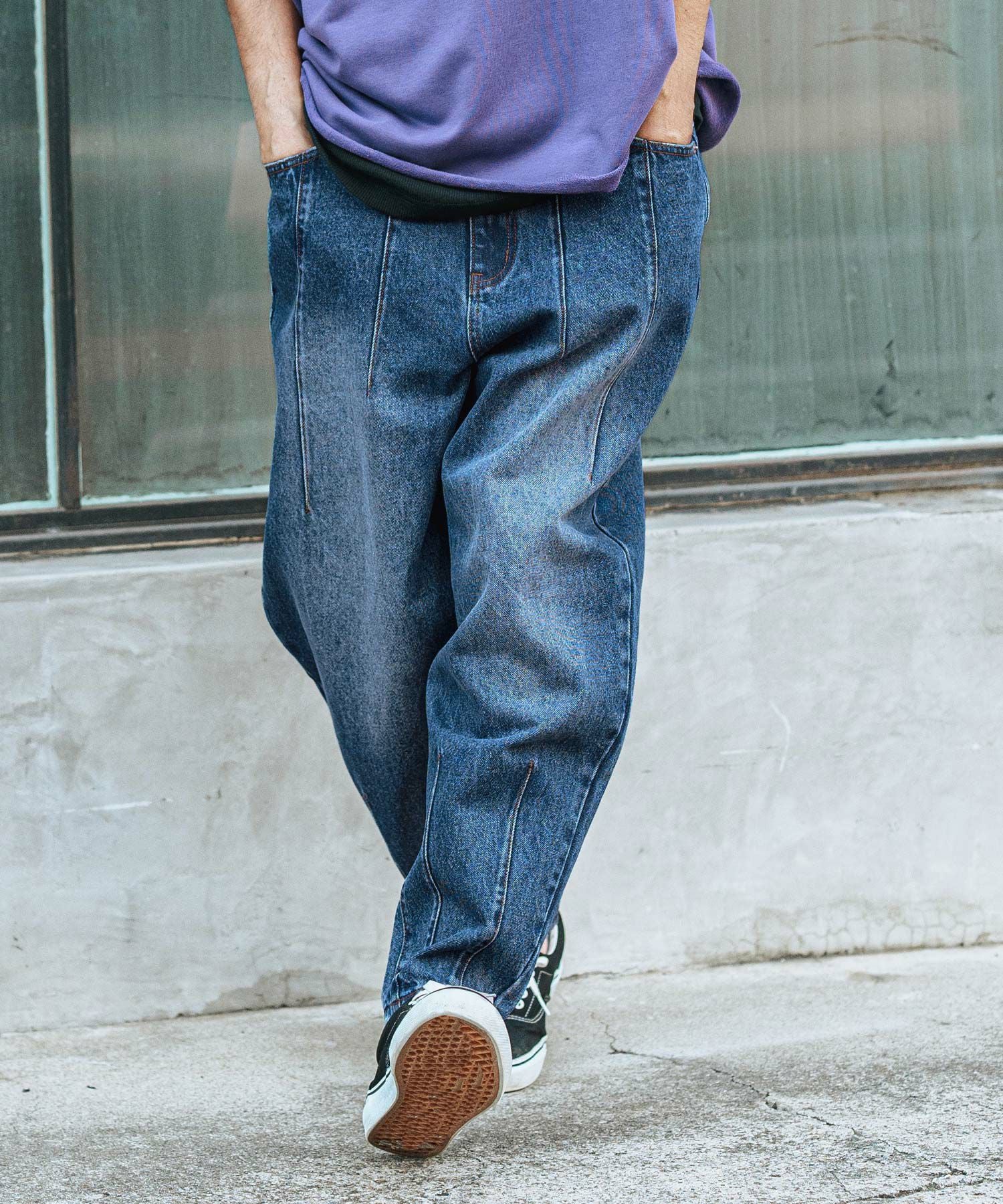 50%OFF【CAMBIO(カンビオ)】Hem Darts Design Balloon Silhouette Tuck