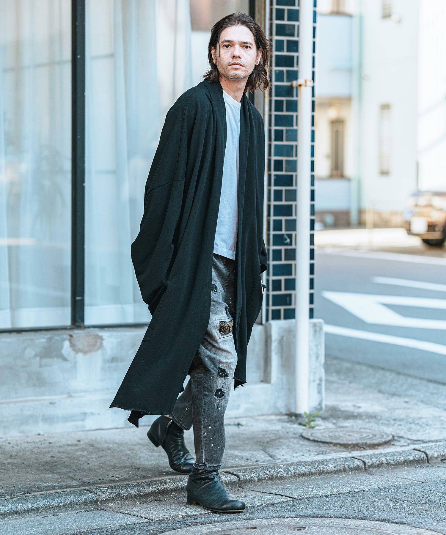 30%OFF【CAMBIO(カンビオ)】Distressed Soft Balloon Silhouette Denim