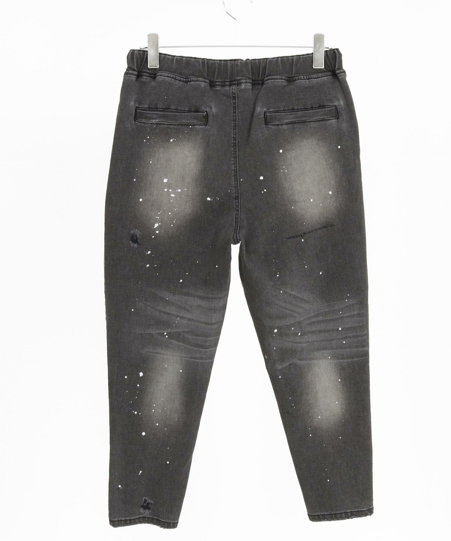 30%OFF【CAMBIO(カンビオ)】Distressed Soft Balloon Silhouette Denim