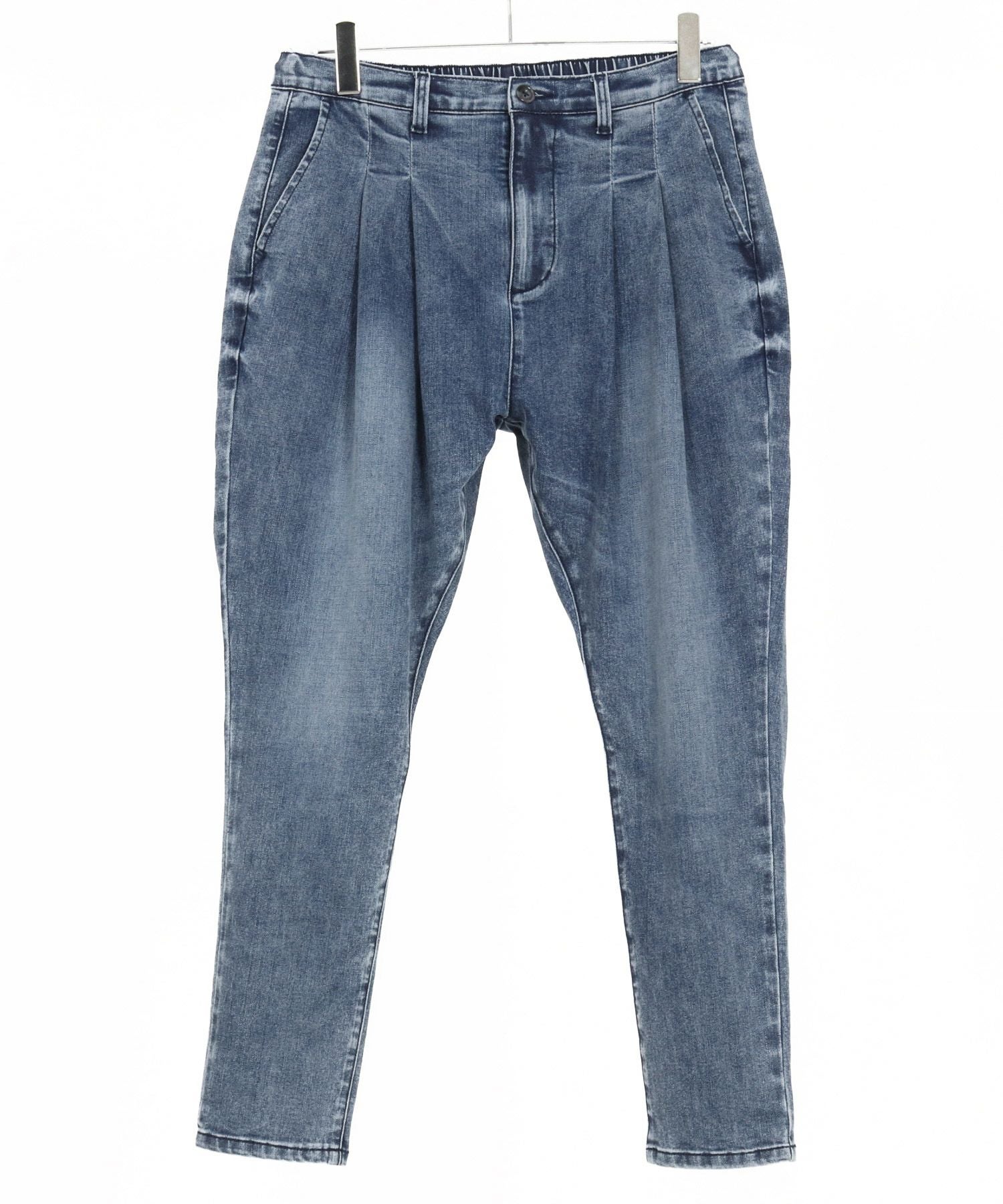 CAMBIO(カンビオ)】Stretch Denim Sarrouel Pants ストレッチデニム